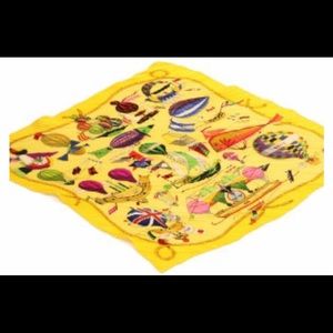 Hermes silk 100% scarf.